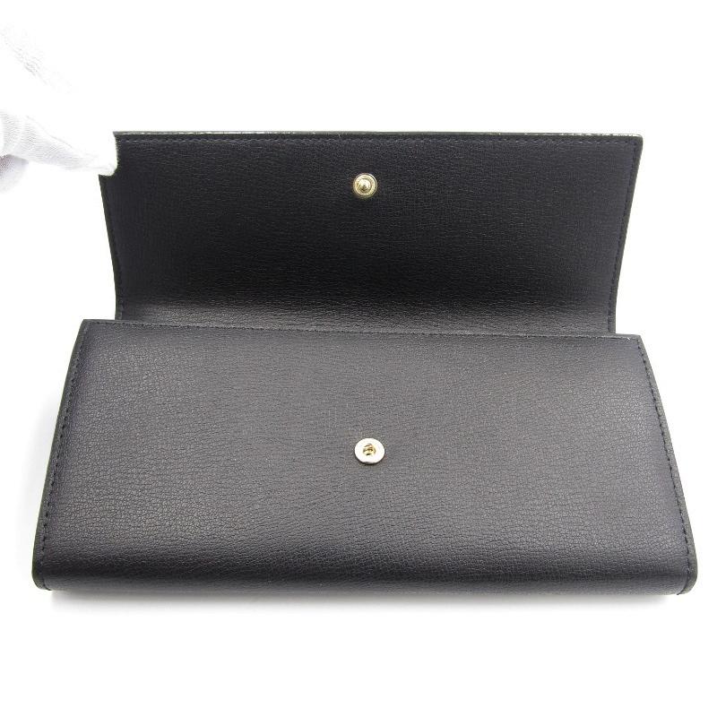 JIMMY CHOO (ジミーチュウ) 2つ折り長財布 JC CONTINENTAL ブラック