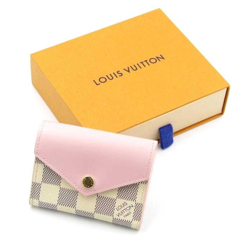 LOUIS VUITTON 未使用 ルイヴィトン ミニ財布 N60292 ダミエ アズール  