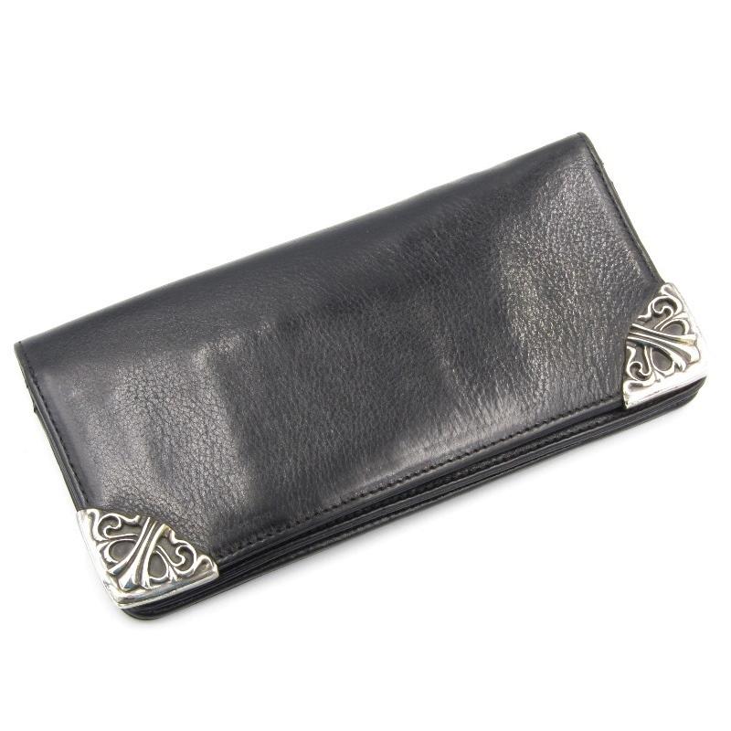 CHROME HEARTS クロムハーツ 長財布 LNG SNGL FLD TIPS シングル  
