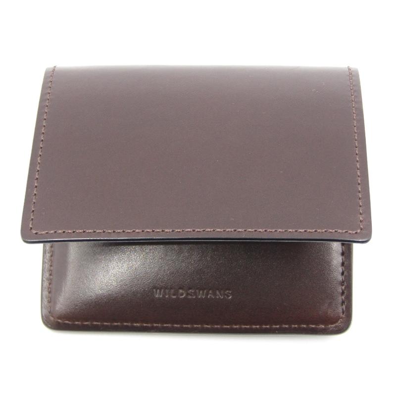 WILDSWANS 美品 ワイルドスワンズ ミニ財布 PRIM サドルプルアップ  