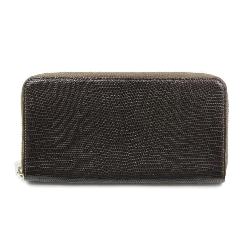 FARO 未使用 ファーロ 長財布 FRO623228 サンテロ リザード SANTELLO  