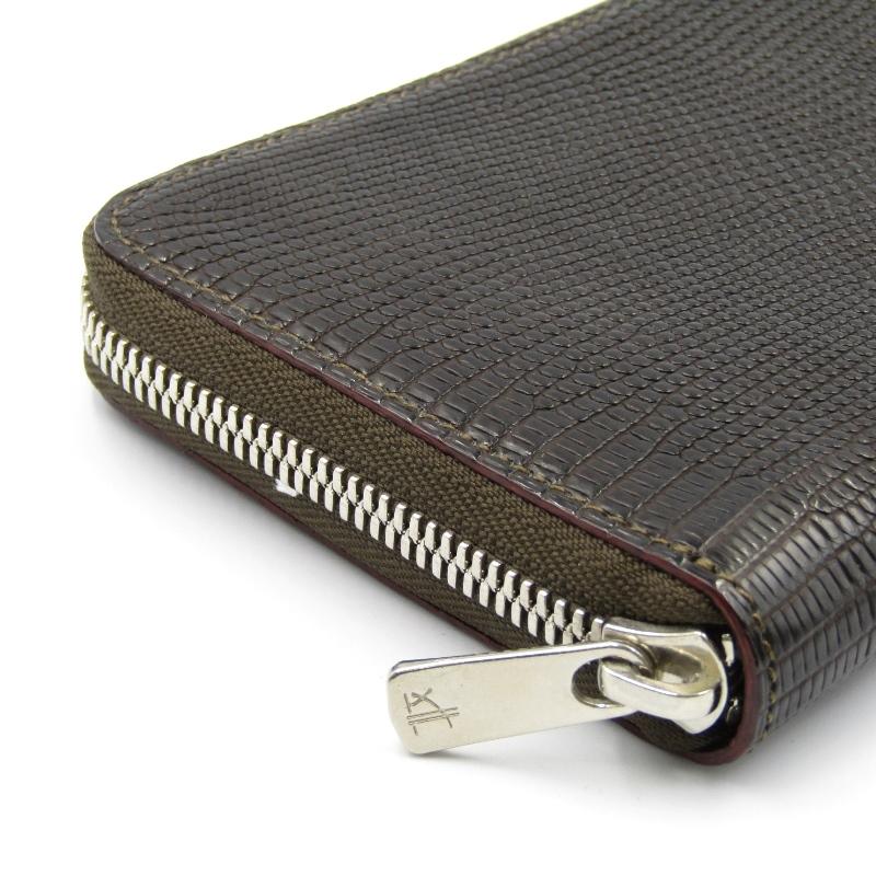 FARO 未使用 ファーロ 長財布 FRO623228 サンテロ リザード SANTELLO  