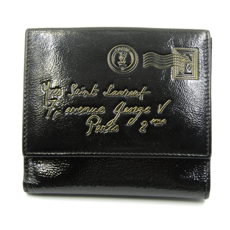 YVES SAINT LAURENT イヴサンローラン 二つ折り財布 197187 AB8SP Y  