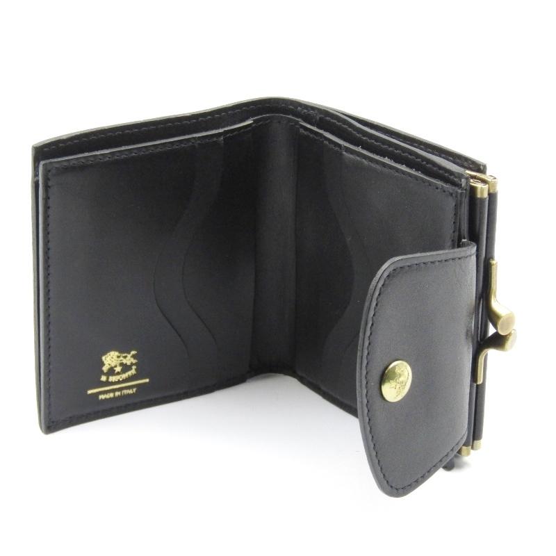 IL BISONTE 未使用 イルビゾンテ 二つ折り財布 54212307240 がま口  