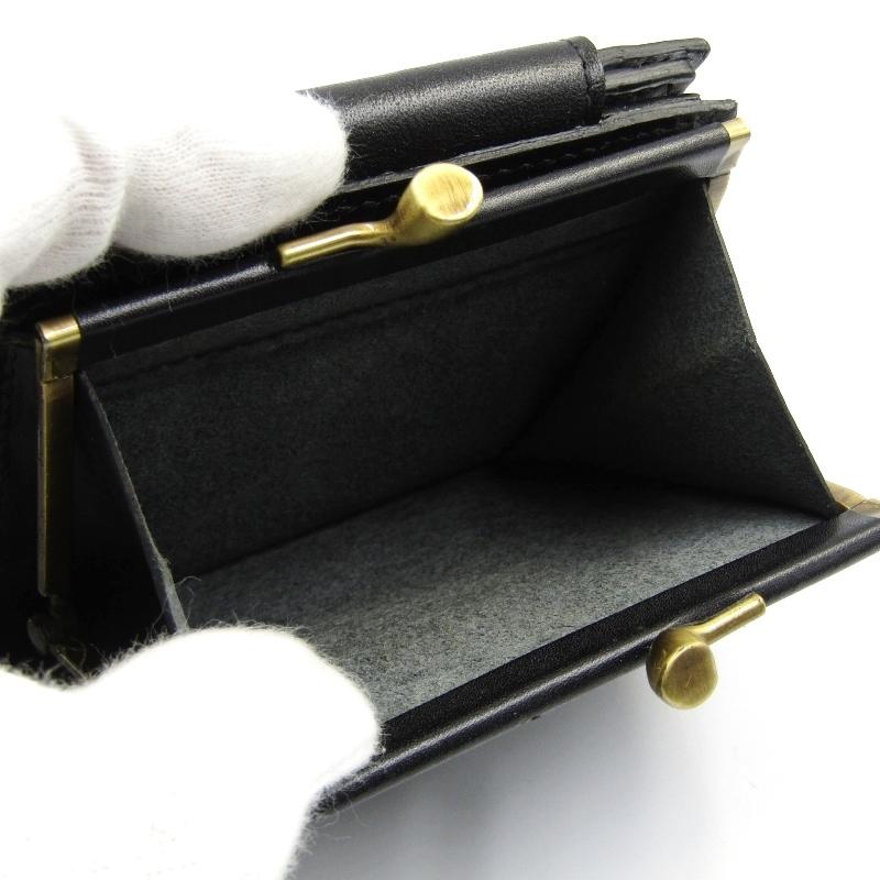 IL BISONTE 未使用 イルビゾンテ 二つ折り財布 54212307240 がま口  