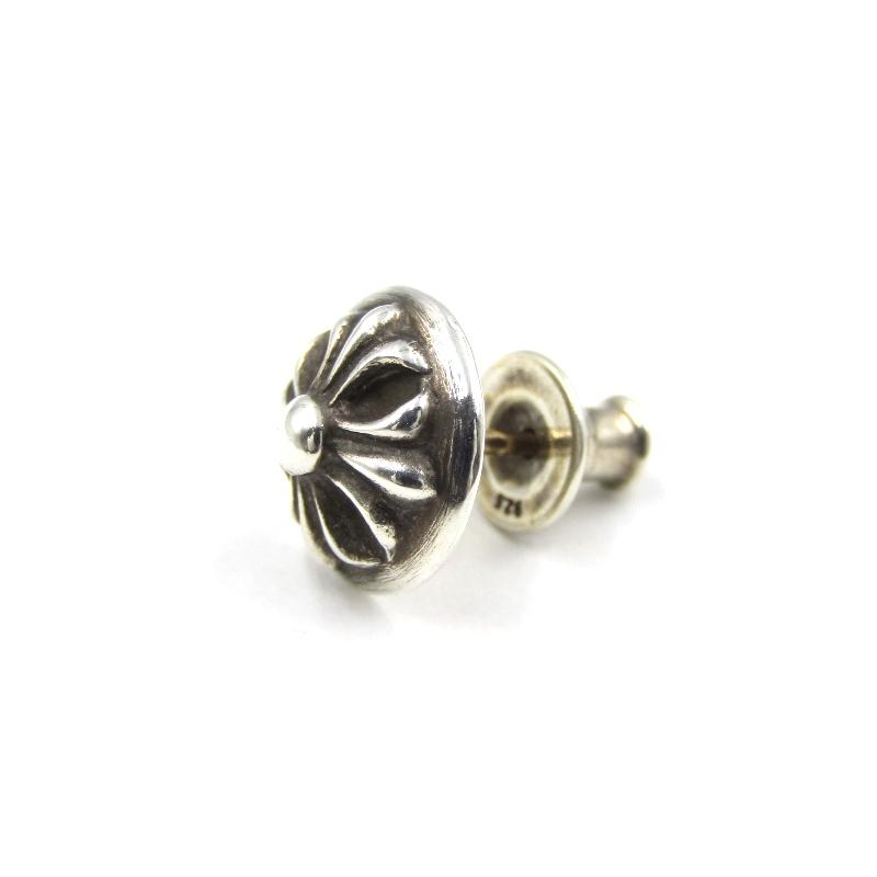 クロムハーツ クロスボール スタッド ピアス 925 ポスト14K