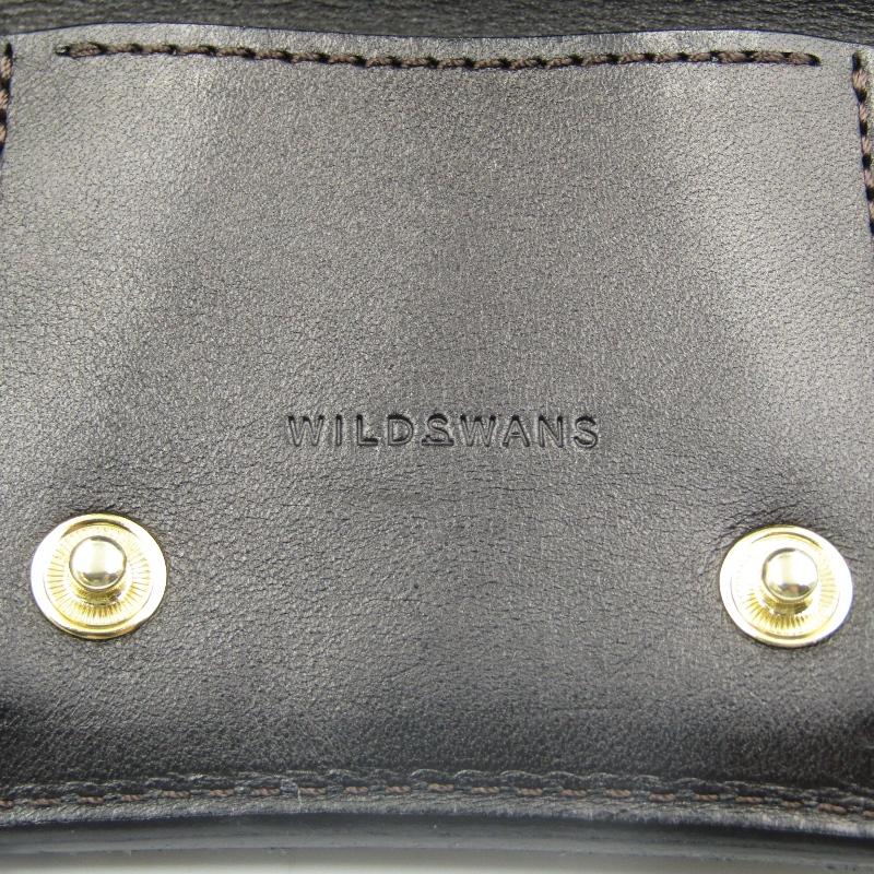 WILDSWANS PALM パーム 二つ折り財布 ブラック ワイルドスワンズ WILDSWANS ワイルドスワンズ ミニ財布 イングリッシュブライドル