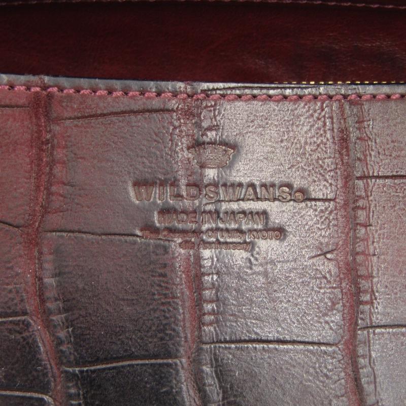 WILDSWANS ワイルドスワンズ 長財布 K4 クロコ WAVE ヌバック WILDSWANS ワイルドスワンズ 長財布 K4 クロコ WAVE ヌバック