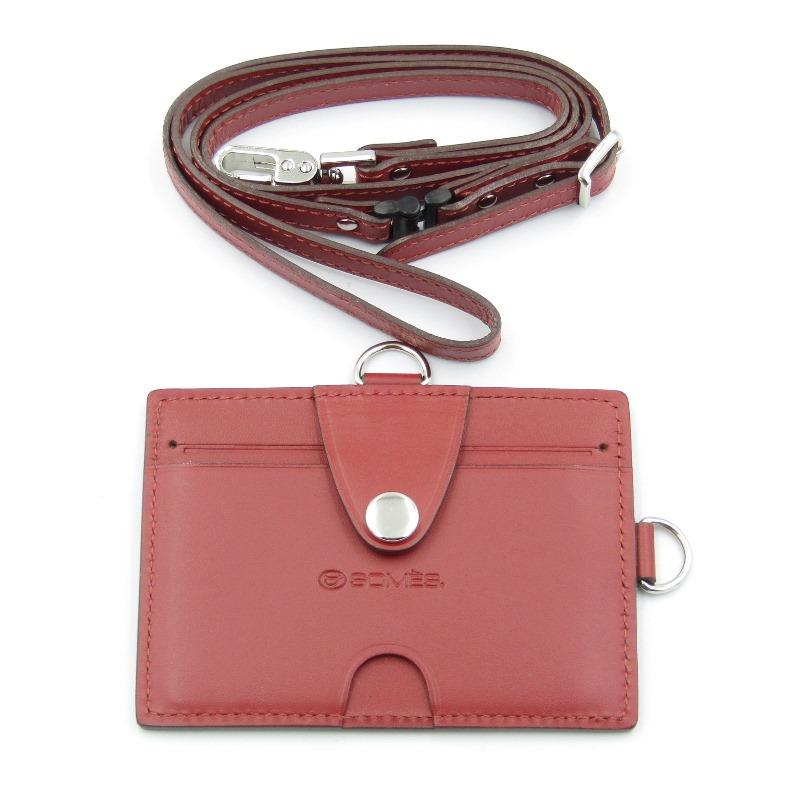 SOMES SADDLE ソメスサドル パスケース 定期入れ カードケース レッド