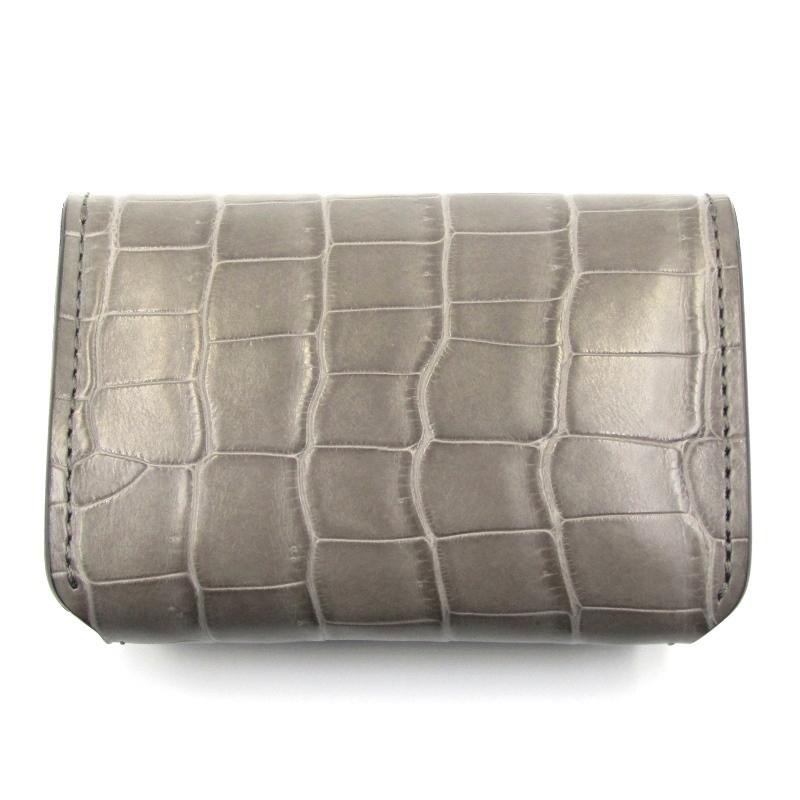 WILDSWANS 未使用 ワイルドスワンズ マルチカードケース クロコ WILDSWANS 未使用 ワイルドスワンズ マルチカードケース クロコ