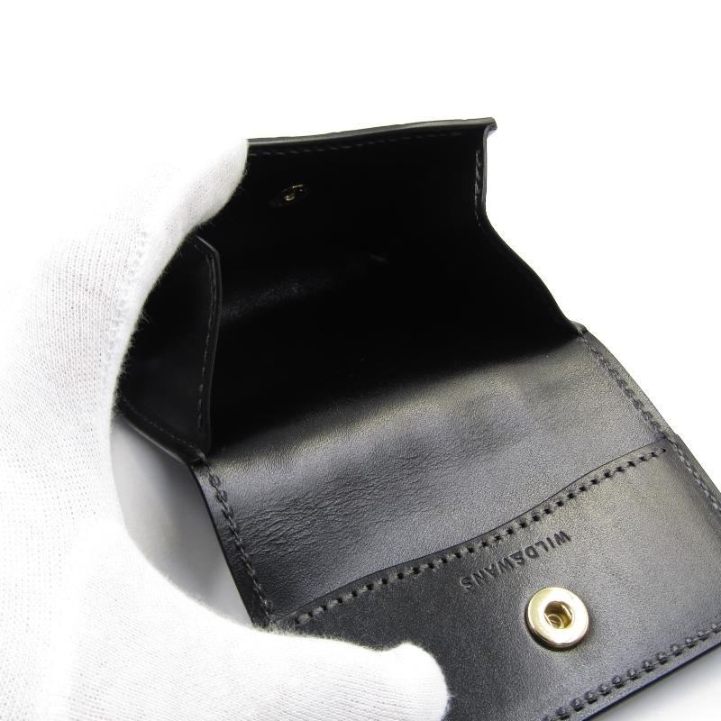 WILDSWANS 未使用 ワイルドスワンズ マルチカードケース クロコ WILDSWANS 未使用 ワイルドスワンズ マルチカードケース クロコ
