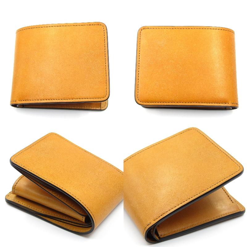 WILDSWANS 美品 ワイルドスワンズ 二つ折り財布 フルグレイン WILDSWANS 美品 ワイルドスワンズ 二つ折り財布 フルグレイン