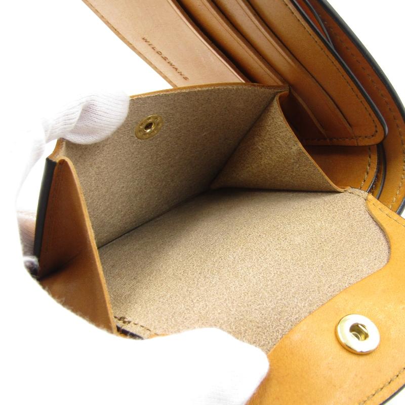 WILDSWANS 美品 ワイルドスワンズ 二つ折り財布 フルグレイン WILDSWANS 美品 ワイルドスワンズ 二つ折り財布 フルグレイン
