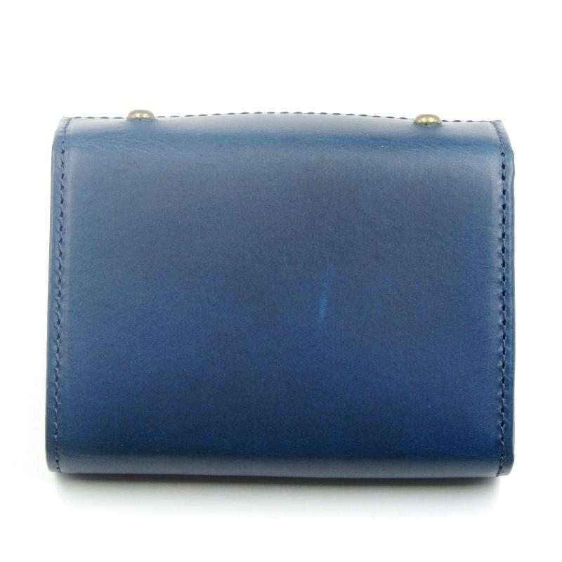 美品 m+ エムピウ ミニ財布 ミッレフォッリエ2 P25 ブッテーロ