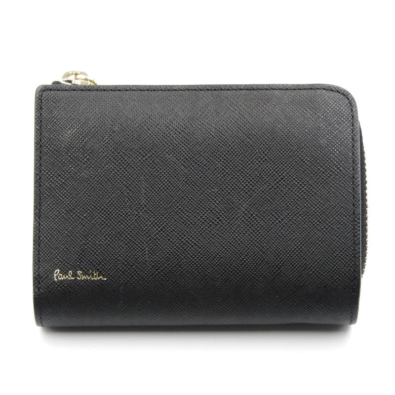 Paul Smith 美品 ポールスミス 二つ折り財布 873-219 L字ジップ Paul Smith 美品 ポールスミス 二つ折り財布 873-219 L字ジップ
