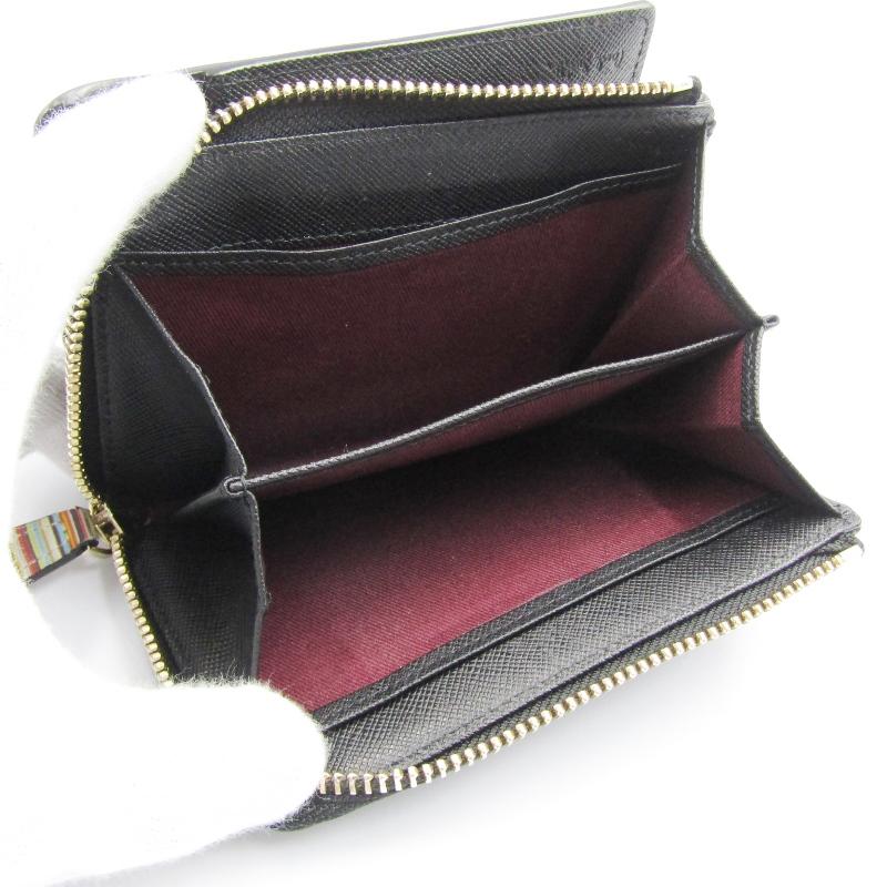 Paul Smith 美品 ポールスミス 二つ折り財布 873-219 L字ジップ Paul Smith 美品 ポールスミス 二つ折り財布 873-219 L字ジップ