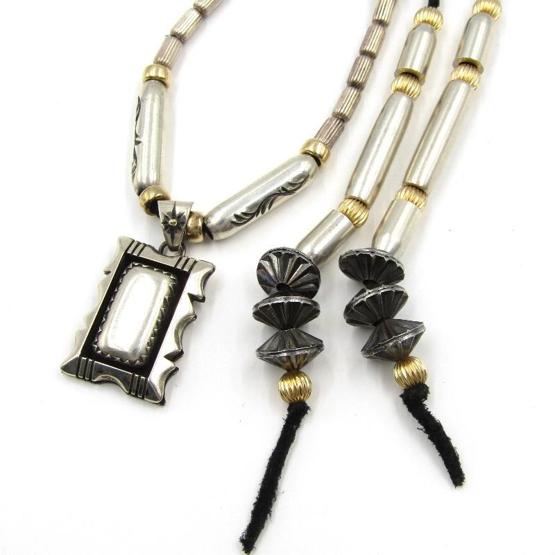 BIGHAND ペンダントトップ　ネックレス　18金 ビッグハンド BIGHAND ビッグハンド ネックレス 1535 三角線 ハンドメイド K18