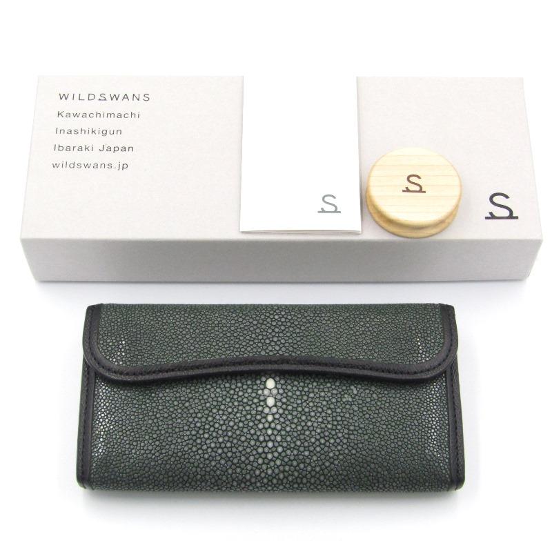 美品 WILDSWANS ワイルドスワンズ 長財布 SP-WAVE ガルーシャ 美品 WILDSWANS ワイルドスワンズ 長財布 SP-WAVE ガルーシャ