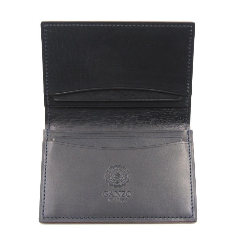 GANZO 美品 ガンゾ 薄型名刺入れ 57662 グレージングカーフ GANZO 美品 ガンゾ 薄型名刺入れ 57662 グレージングカーフ