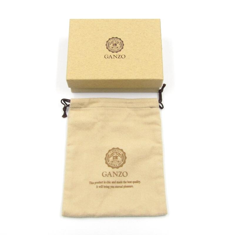 GANZO 美品 ガンゾ 薄型名刺入れ 57662 グレージングカーフ GANZO 美品 ガンゾ 薄型名刺入れ 57662 グレージングカーフ