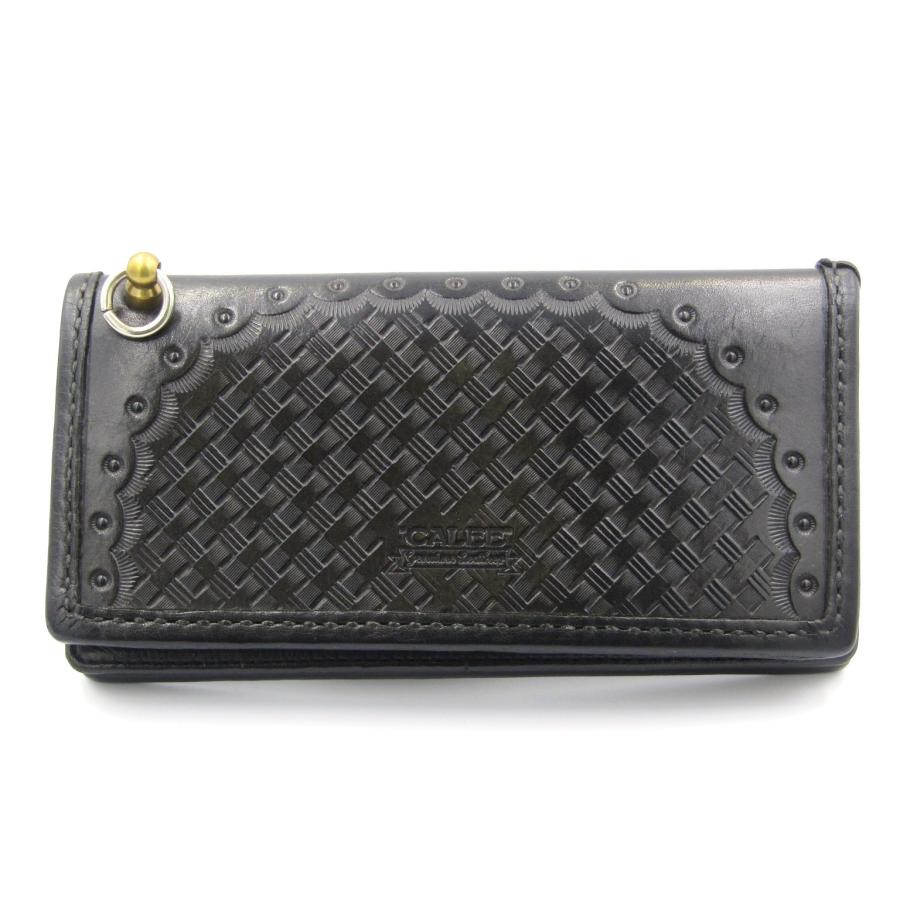 CALEE キャリー 長財布 エンボス バスケットウィーブ EMBOSSING CALEE キャリー 長財布 エンボス バスケットウィーブ EMBOSSING