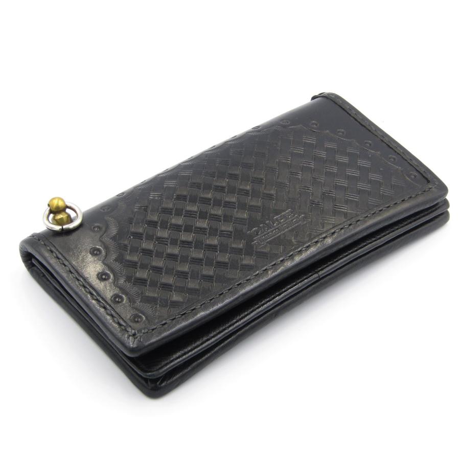 CALEE キャリー 長財布 エンボス バスケットウィーブ EMBOSSING CALEE キャリー 長財布 エンボス バスケットウィーブ EMBOSSING