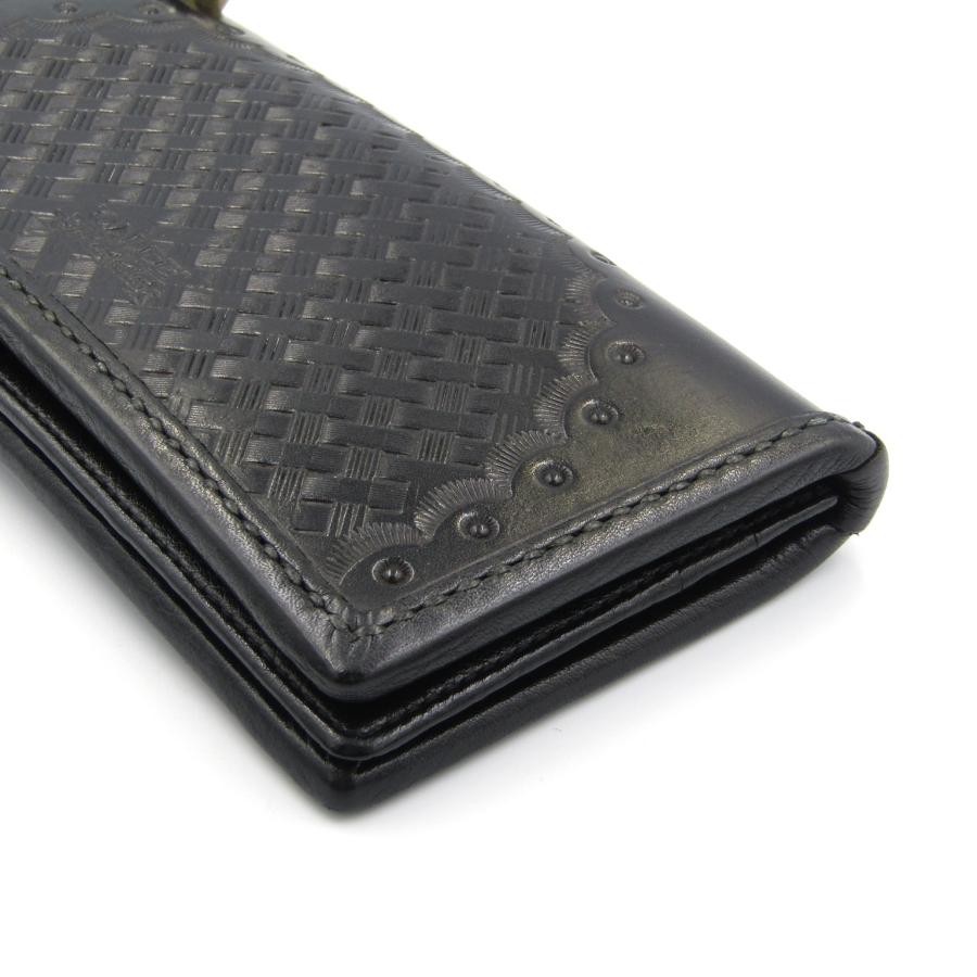 CALEE キャリー 長財布 エンボス バスケットウィーブ EMBOSSING CALEE キャリー 長財布 エンボス バスケットウィーブ EMBOSSING