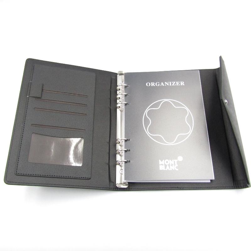 美品 MONTBLANC モンブラン システム手帳 A5サイズ レザー 美品 MONTBLANC モンブラン システム手帳 A5サイズ レザー