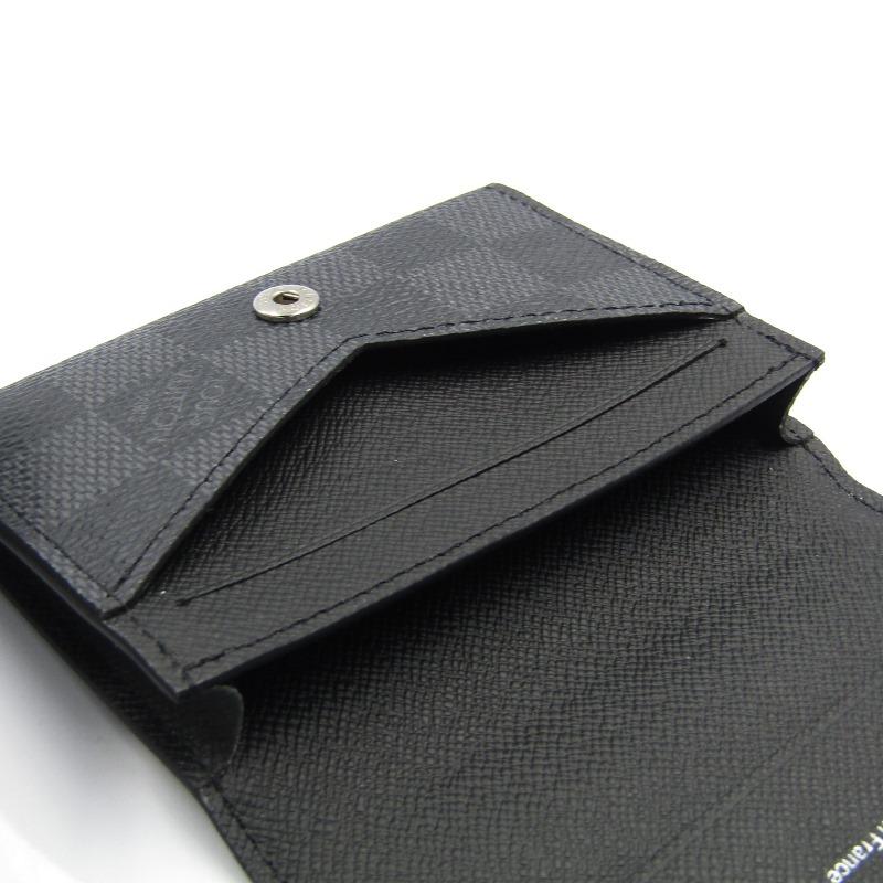 LOUIS VUITTON 美品 ルイヴィトン 名刺入れ N63338 ダミエ フランス製 