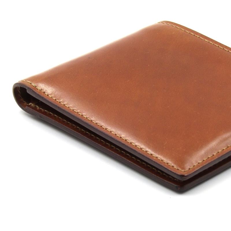 GANZO ガンゾ 二つ折り財布 57129 SHELL CORDOVAN2 純札入れ