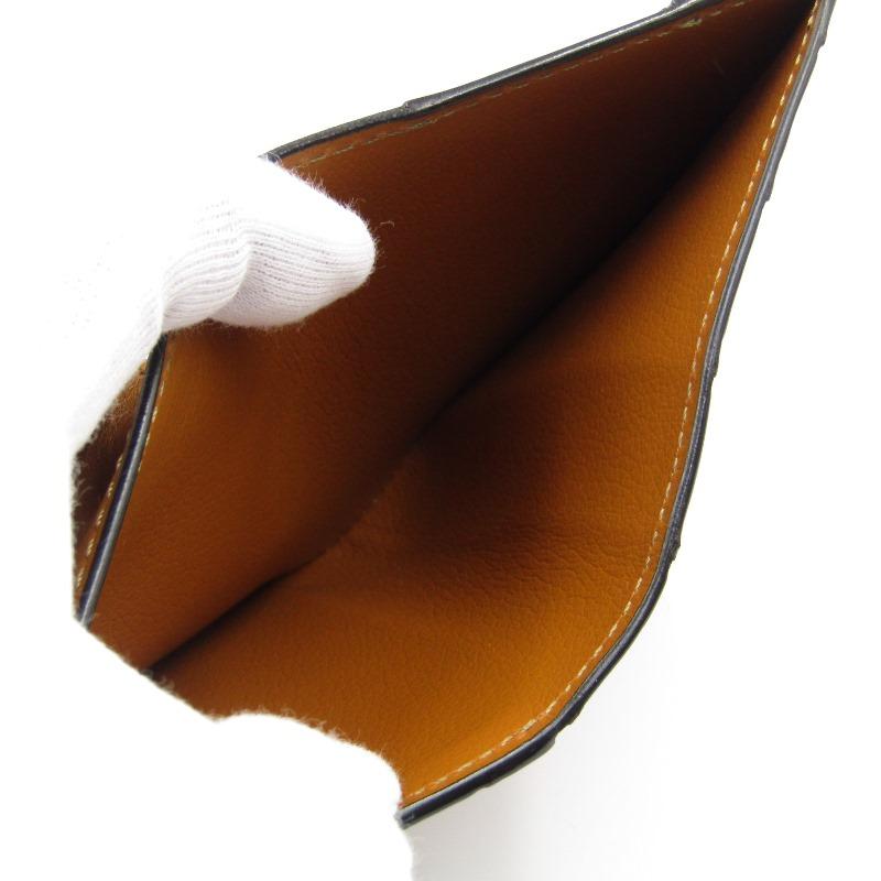 WILDSWANS 美品 ワイルドスワンズ ミニ財布 クロコ PALM-V2 WILDSWANS 美品 ワイルドスワンズ ミニ財布 クロコ PALM-V2