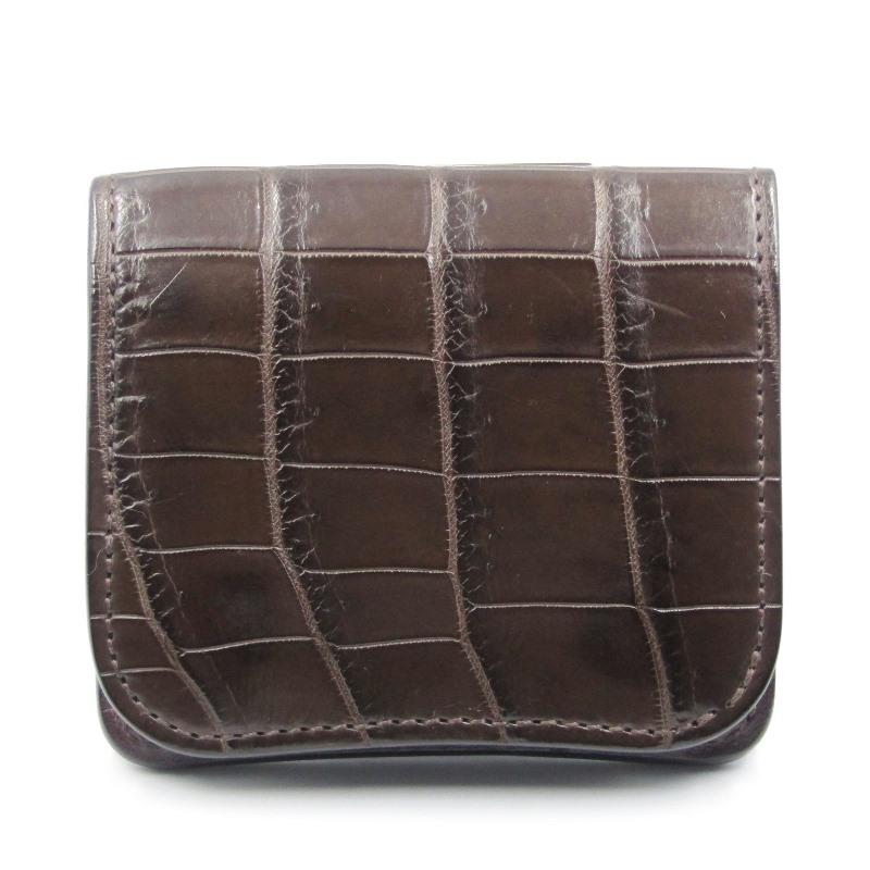 WILDSWANS ワイルドスワンズ ミニ財布 PALM-V3 クロコダイル WILDSWANS ワイルドスワンズ ミニ財布 PALM-V3 クロコダイル