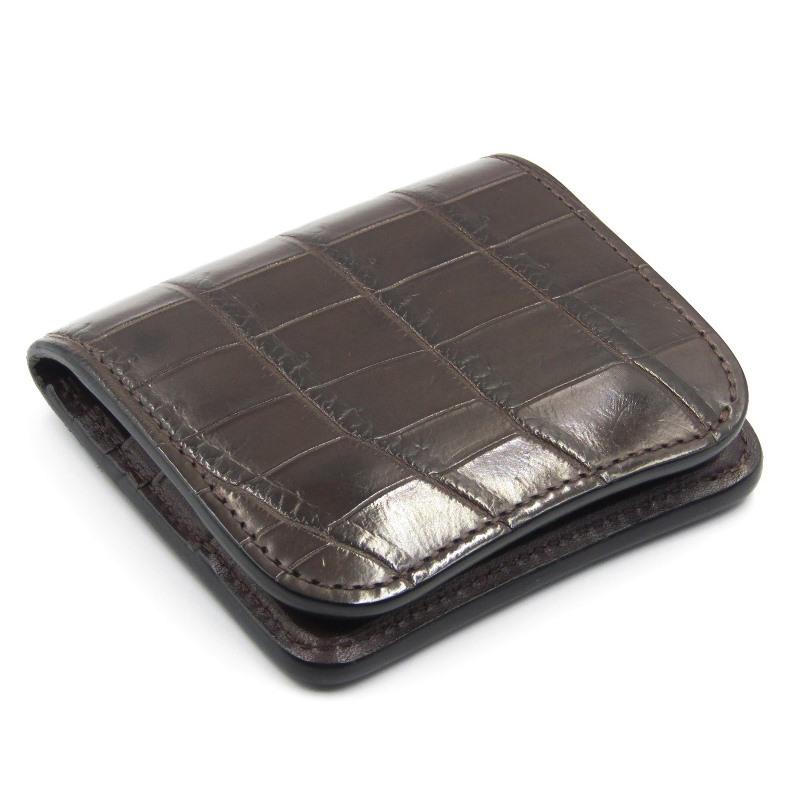 WILDSWANS ワイルドスワンズ ミニ財布 PALM-V3 クロコダイル WILDSWANS ワイルドスワンズ ミニ財布 PALM-V3 クロコダイル