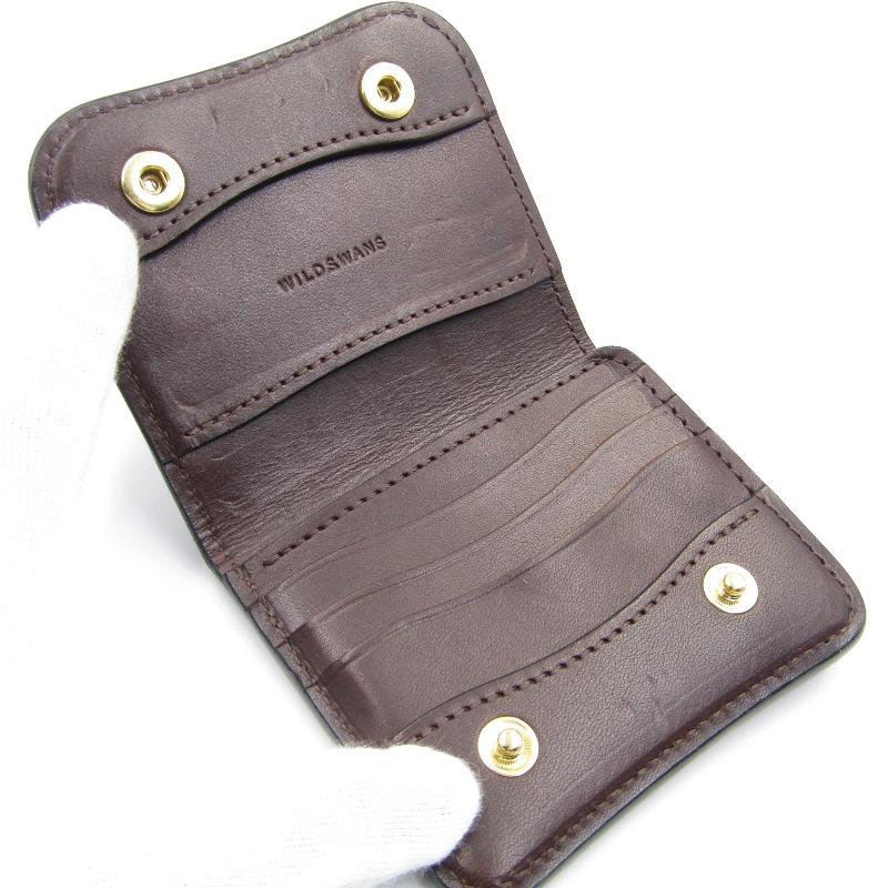 WILDSWANS ワイルドスワンズ ミニ財布 PALM-V3 クロコダイル WILDSWANS ワイルドスワンズ ミニ財布 PALM-V3 クロコダイル