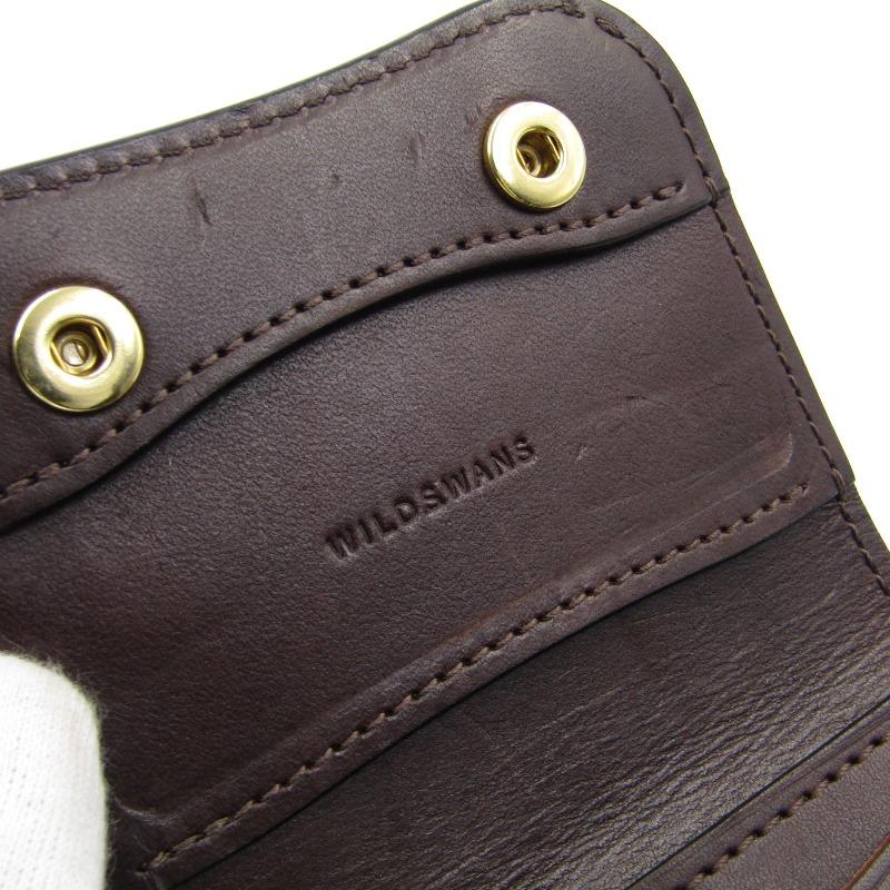 WILDSWANS ワイルドスワンズ ミニ財布 PALM-V3 クロコダイル WILDSWANS ワイルドスワンズ ミニ財布 PALM-V3 クロコダイル