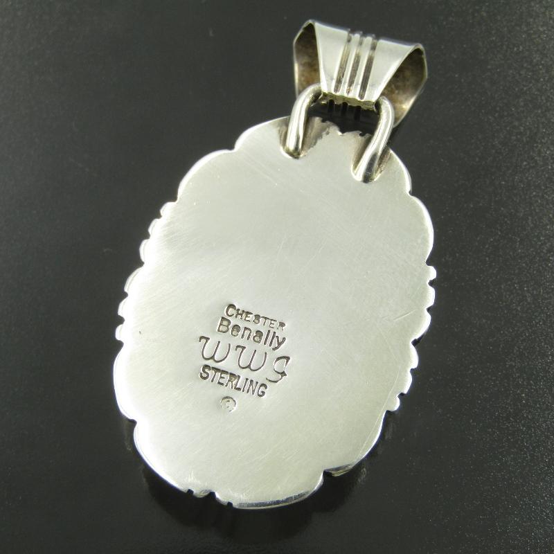美品 Chester Benally ナバホ族 ペンダント キャンデリア 美品 Chester Benally ナバホ族 ペンダント キャンデリア