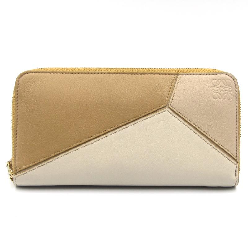美品 LOEWE ロエベ 長財布 C510T12X10 パズル ジップアラウンド  