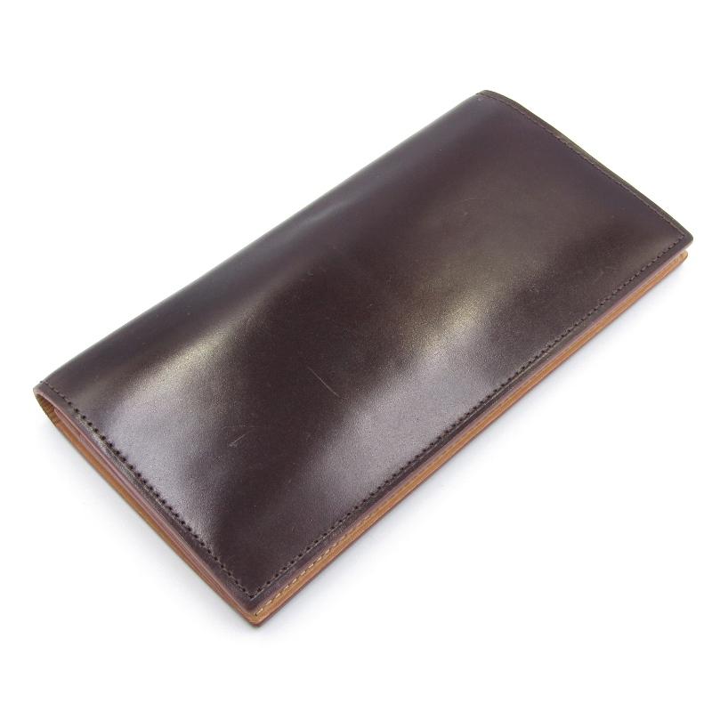 GANZO ガンゾ 長財布 57192 CORDOVAN ファスナー小銭入れ付き 国産
