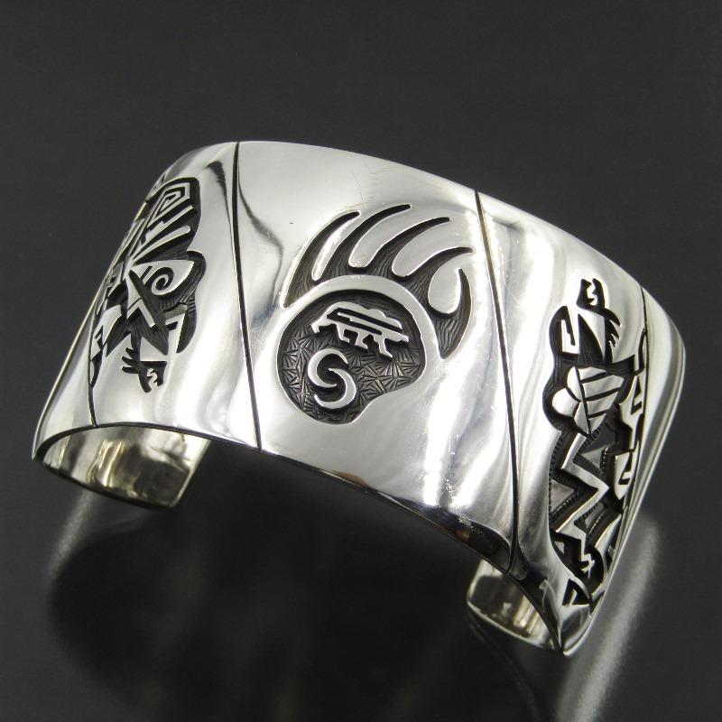 Ferron Joseyeswa ホピ族 バングル オーバーレイ ベア ファーロン