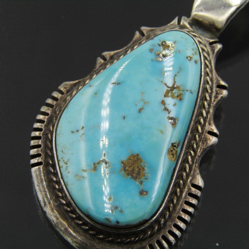 ナバホ族 ペンダント イースターブルー 80006647（CODY SANDERSON  