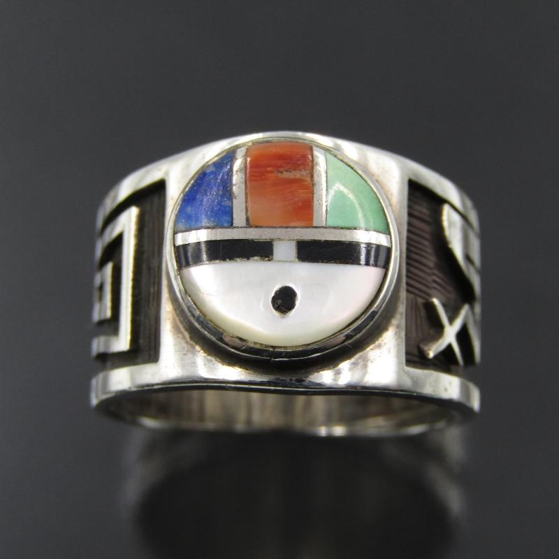 HOPI リング サンフェイス 約20号 20号】3Dサンフェイスゲイリー&エルシーヨヨキー作立体サン