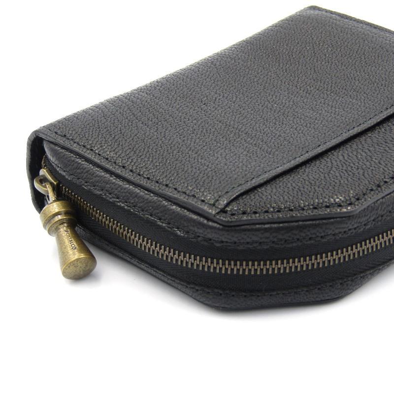 美品 POSTALCO ポスタルコ ミニ財布 kettle zipper wallet small ケトルジッパーウォレット スモール