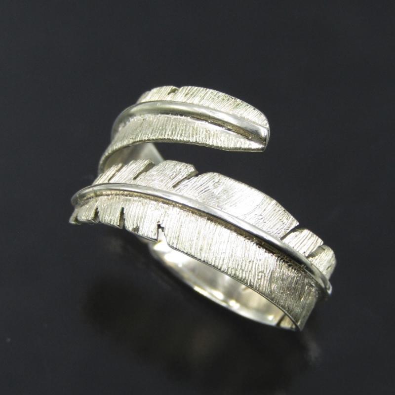 マイケルカーク　フェザーバングル　フェザーリング　2点セット　ナバホ　イレスタ マイケルカーク フェザーバングル フェザーリング 2点セット