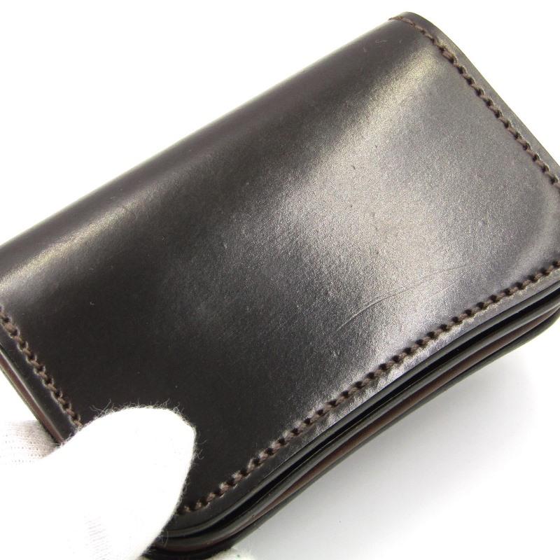 美品 LAST CROPS ラストクロップス 名刺入れ LC GENERAL シェル 美品 LAST CROPS ラストクロップス 名刺入れ LC GENERAL シェル