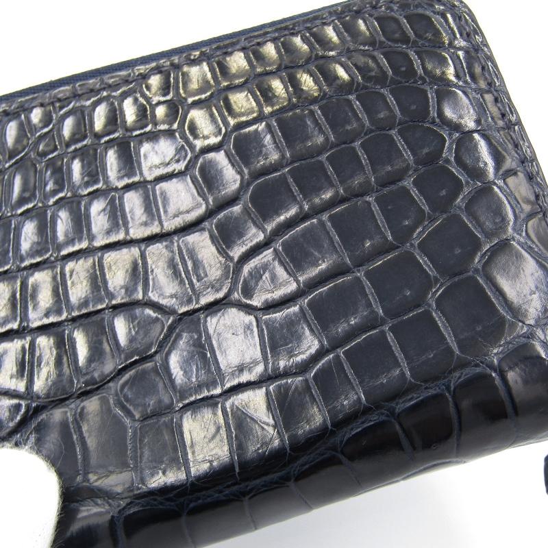 kanda misako カンダミサコ ミニ財布 クロコ pocketwallet kanda misako カンダミサコ ミニ財布 クロコ pocketwallet