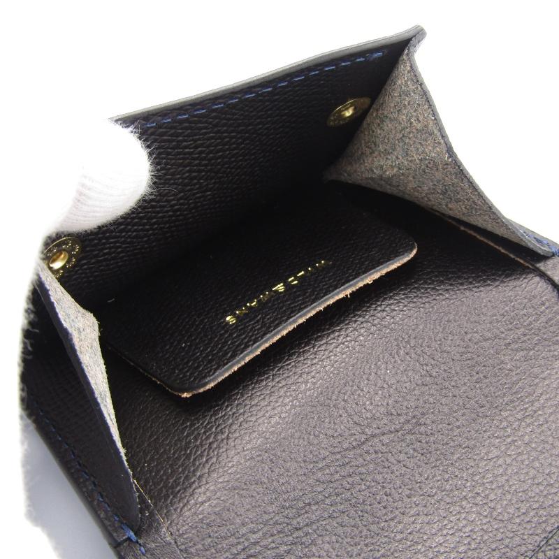 WILDSWANS タング エレファント ネイビー WILDSWANS 美品 ワイルドスワンズ 小銭入れ エレファント TONGUE