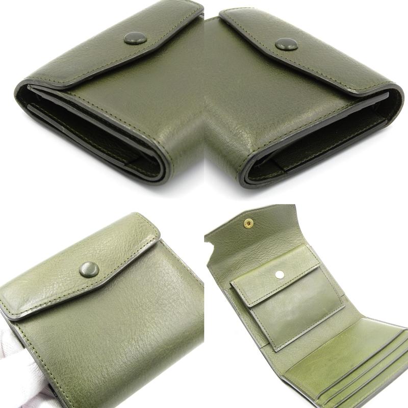 Sinleathers シンレザーズ 二つ折り財布 ミネルバボックス tasca 