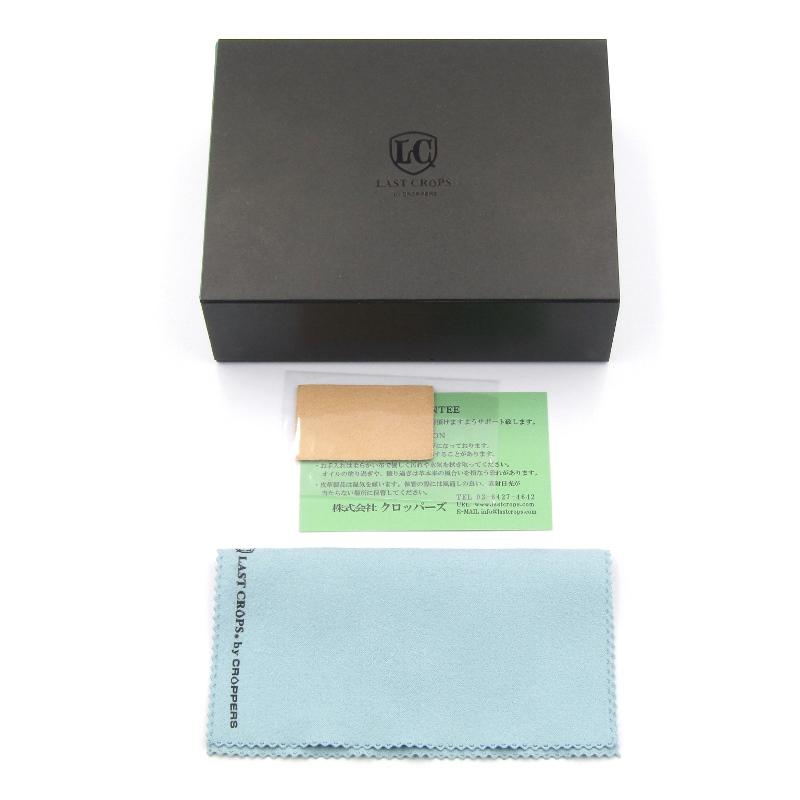 美品 LAST CROPS ラストクロップス 二つ折り財布 LC FLCKER I