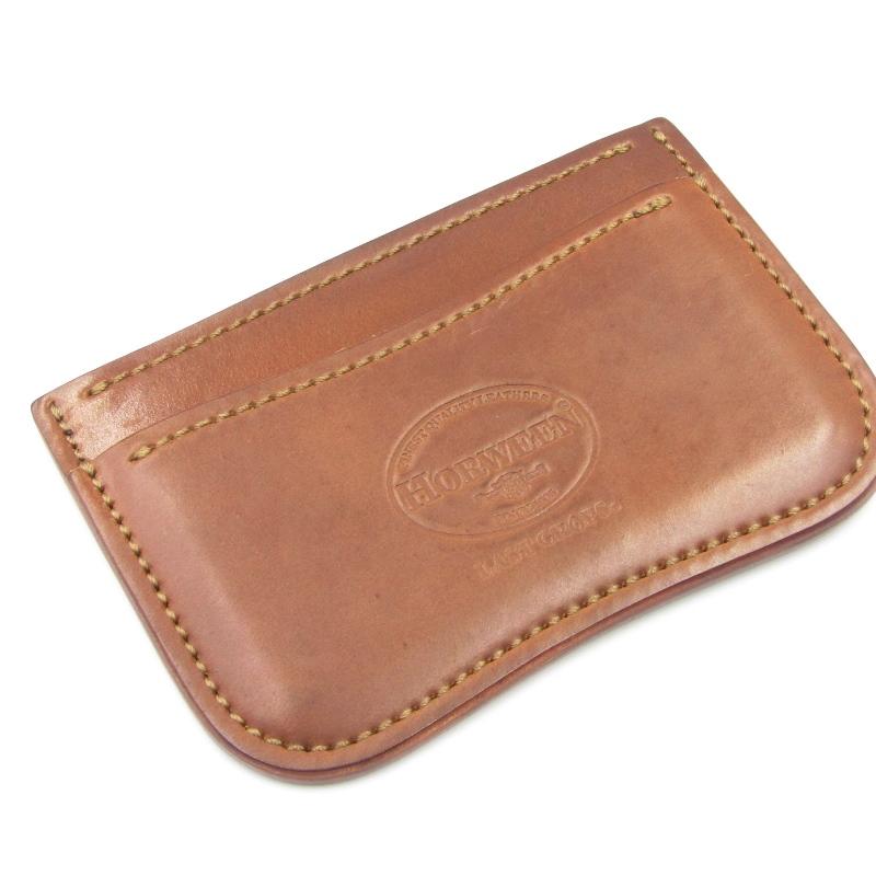 ラストクロップス　ソイル　カードケース　赤茶色　ワイルドスワンズ LAST CROPS ラストクロップス カードケース シェルコードバン