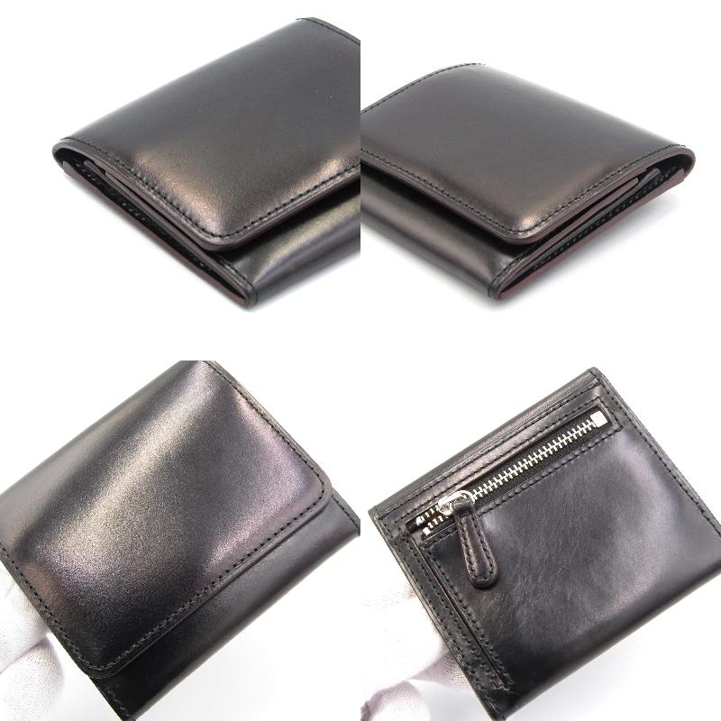 【定価47300円ほぼ新品】GANZO ガンゾ　エイボン　コンパクト二つ折り財布 AVON(エイボン) コンパクト二つ折り財布｜ブライドルレザー｜最